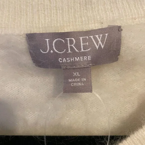 NWT J.Crew Brushed Cashmere Sweater - Picture 3 of 5